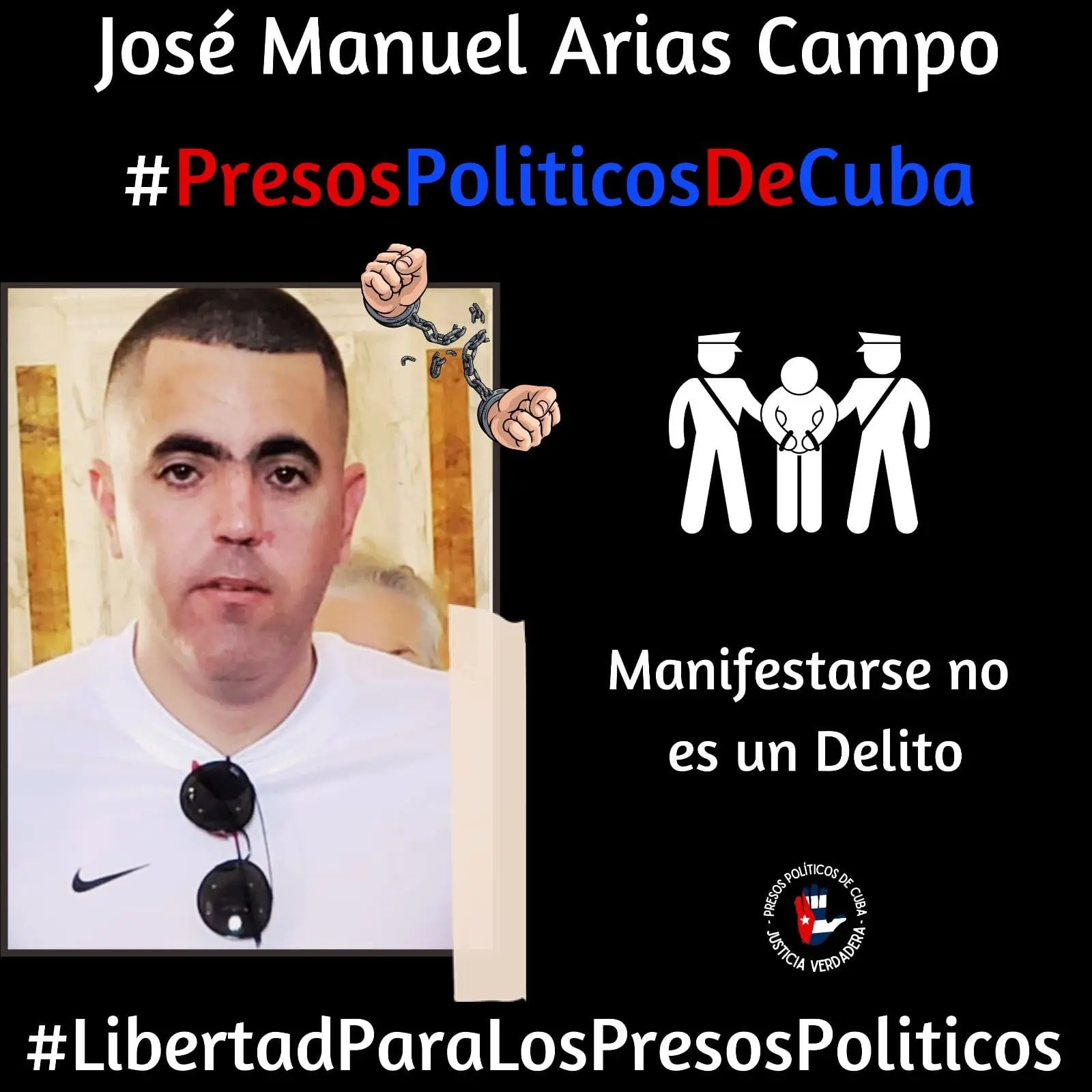 Arias Campo, otro preso político del régimen, otra historia 1 Arias Campo, otro preso político del régimen, otra historia