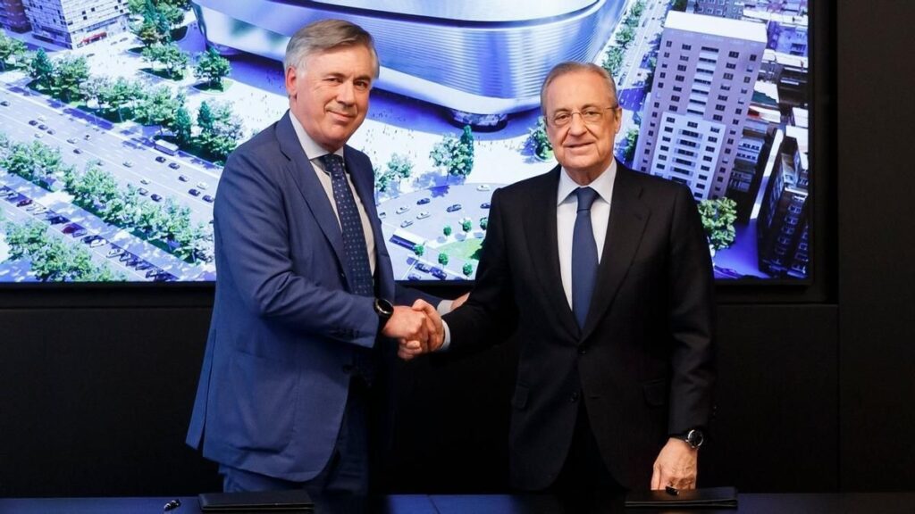 FLORENTINO CAMBIA EL ESTILO Y RENUEVA A ANCELOTTI