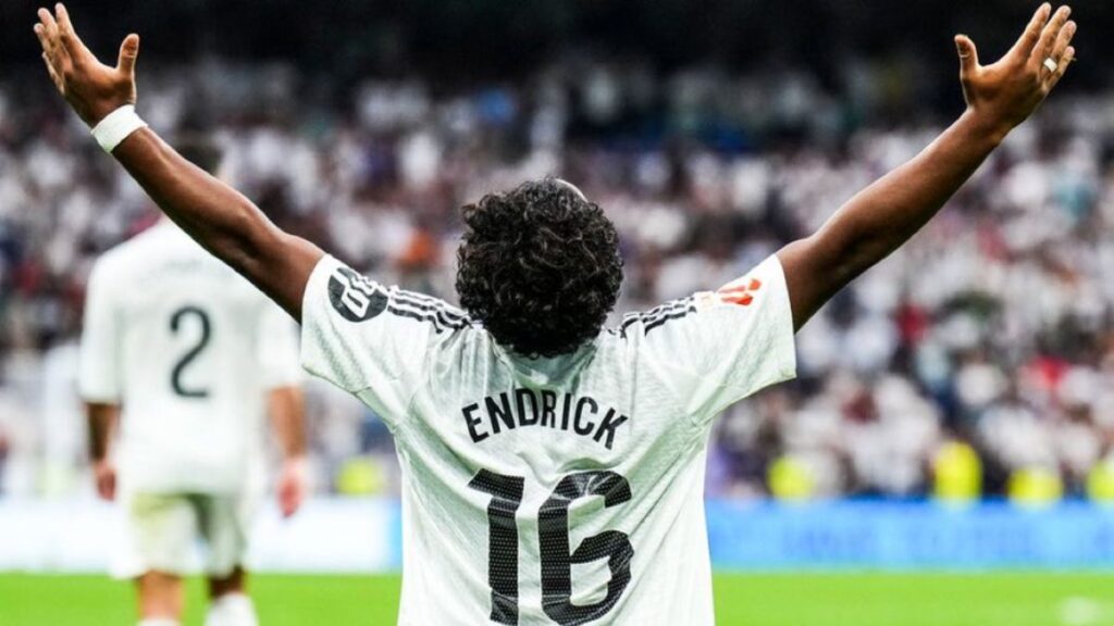 ENDRICK SE ESTRENA CON GOL EN EL DEBUT DE MBAPPÉ
