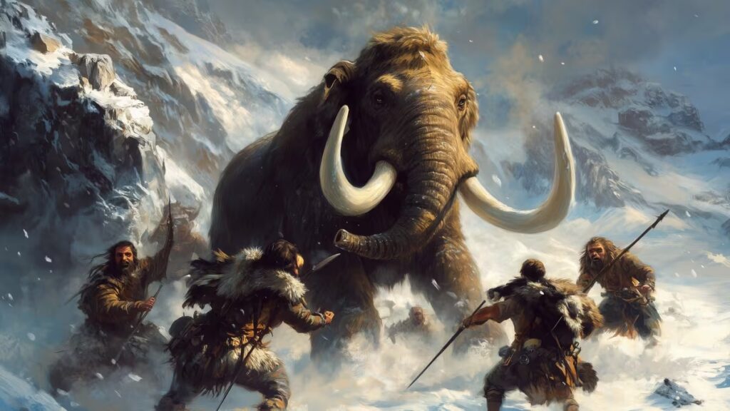 ASÍ SE CAZABAN MAMUTS EN LA PREHISTORIA