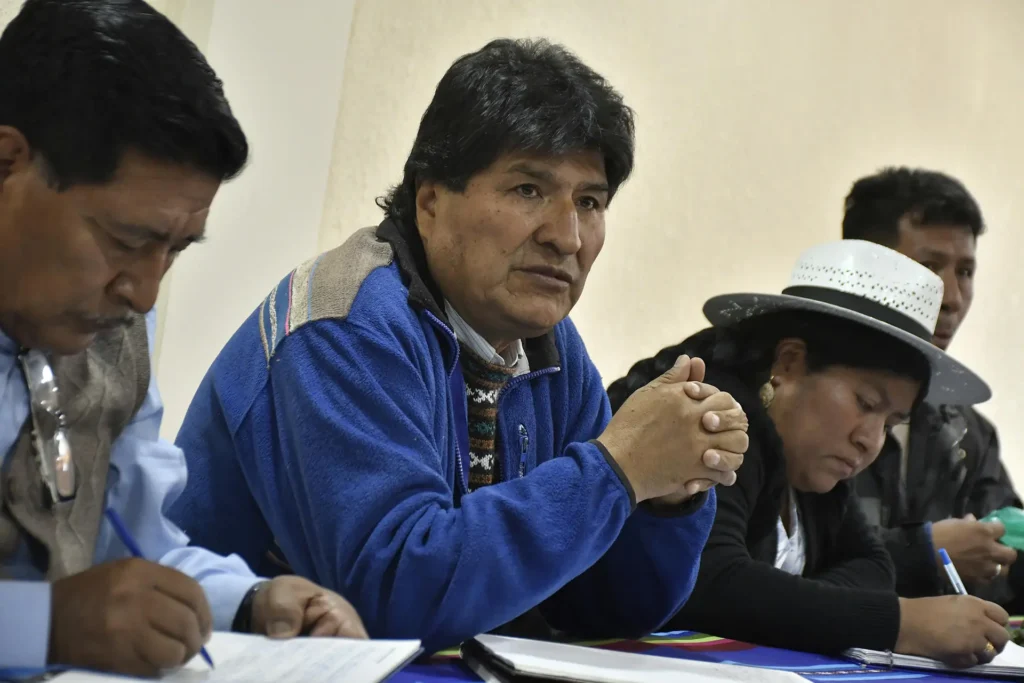 FISCAL DENUNCIA QUE LA OBLIGARON A FRENAR CAPTURA CONTRA EVO MORALES POR TRATA DE PERSONAS