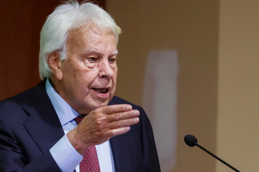 FELIPE GONZÁLEZ: "EL PSOE ERA UN PROYECTO DE PAÍS Y AHORA NO LO ES"