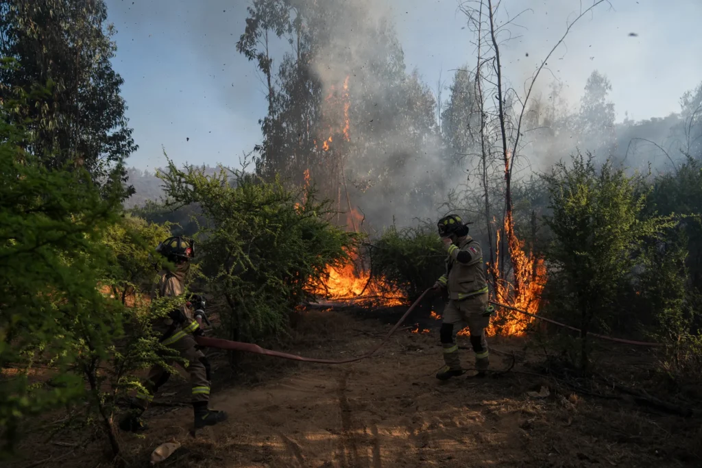 CUATRO NUEVOS DETENIDOS EN CHILE POR EL MEGAINCENDIO QUE ASOLÓ VALPARAÍSO EN FEBRERO