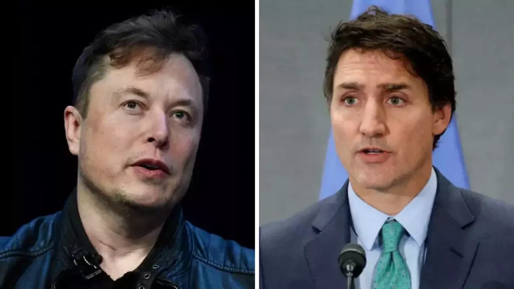 MUSK SE UNE A LA PELEA ENTRE TRUMP Y TRUDEAU E INSULTA AL PRIMER MINISTRO CANADIENSE