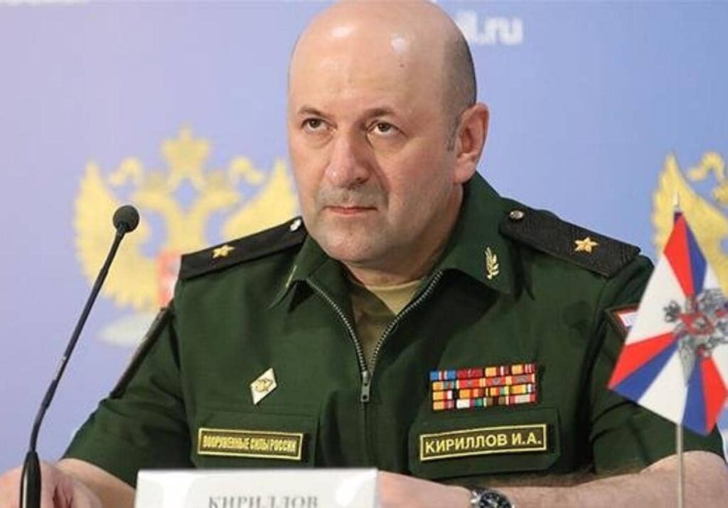 JEFE DE LAS FUERZAS DE DEFENSA NUCLEAR DE RUSIA MUERE EN UN ATENTADO EN MOSCÚ