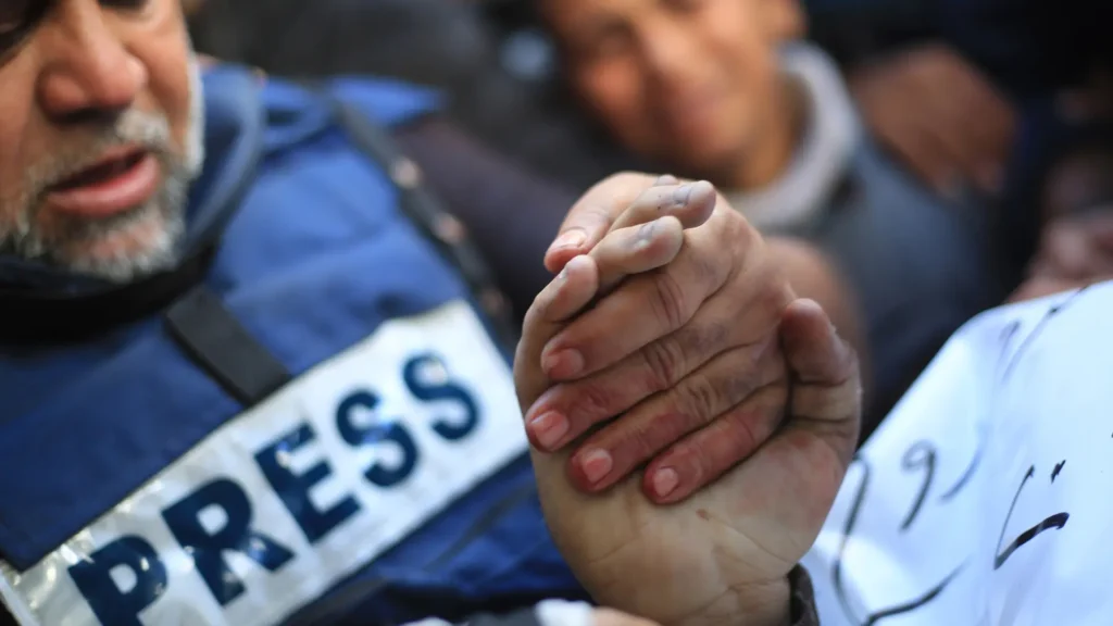REPORTEROS SIN FRONTERAS DENUNCIA LA MUERTE DE 54 PERIODISTAS EN 2024, UN TERCIO A MANOS DE ISRAEL