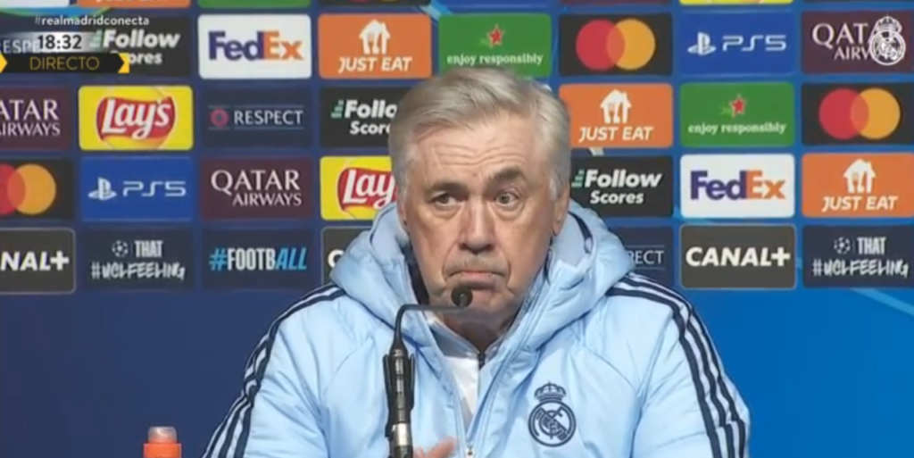 ANCELOTTI: "CREO QUE VINICIUS ESTÁ PENSANDO EN ELEGIR LA GLORIA" 5 ANCELOTTI: "CREO QUE VINICIUS ESTÁ PENSANDO EN ELEGIR LA GLORIA"