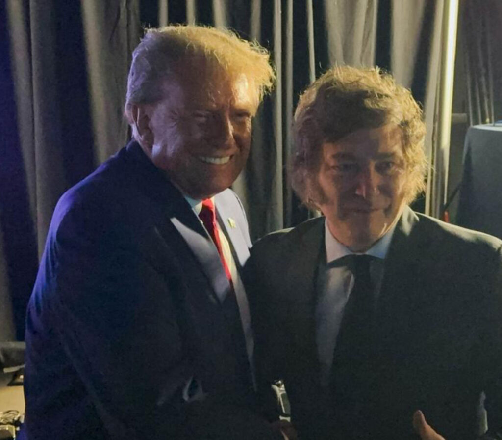 MILEI ESTÁ DISPUESTA A SACAR A ARGENTINA DEL MERCOSUR PARA FIRMAR ACUERDO DE LIBRE COMERCIO CON EEUU