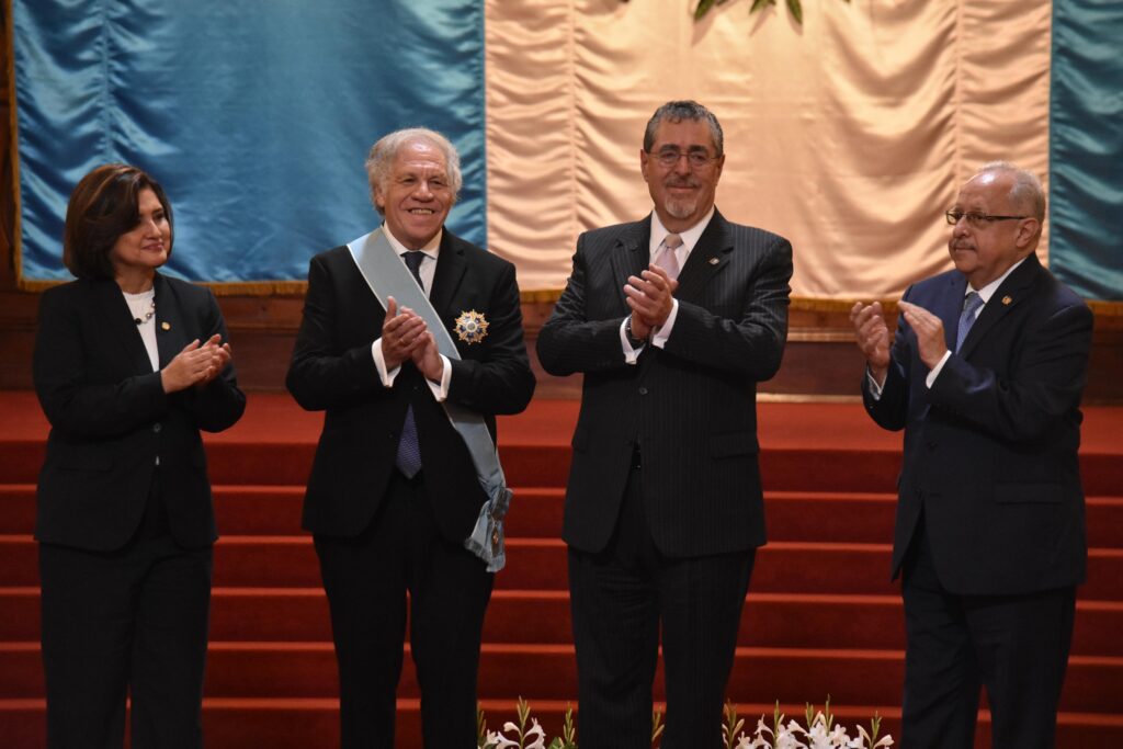 ALMAGRO: "SI LA DEMOCRACIA SE RESPETARA", GONZÁLEZ URRUTIA JURARÍA COMO PRESIDENTE