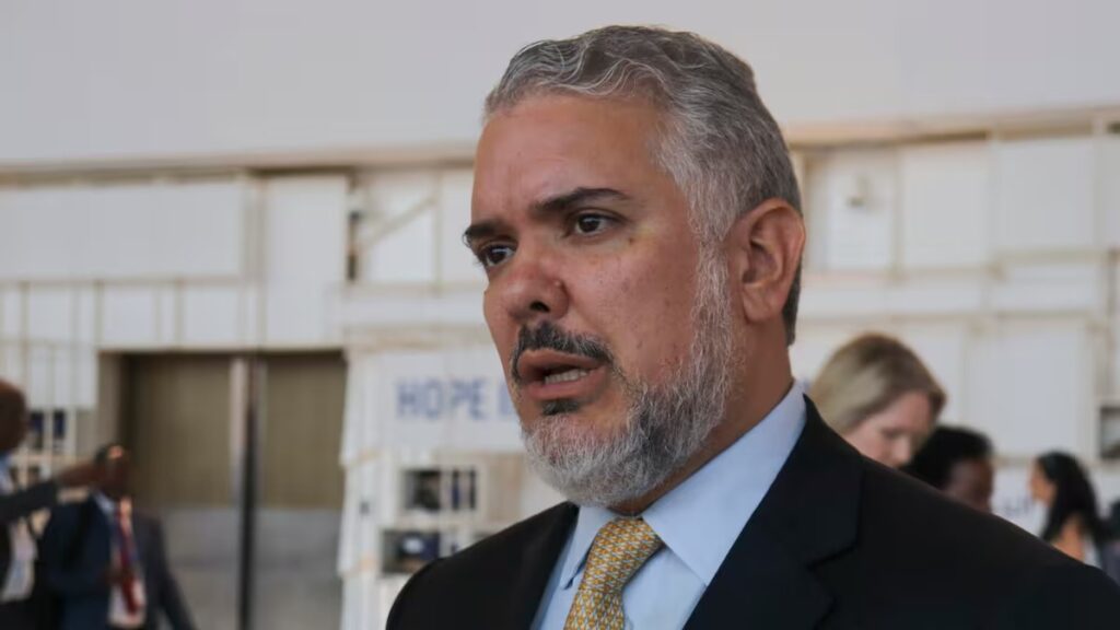 IVÁN DUQUE CREE QUE INTERVENCIÓN INTERNACIONAL EN VENEZUELA EVITARÍA CRISIS HUMANITARIA