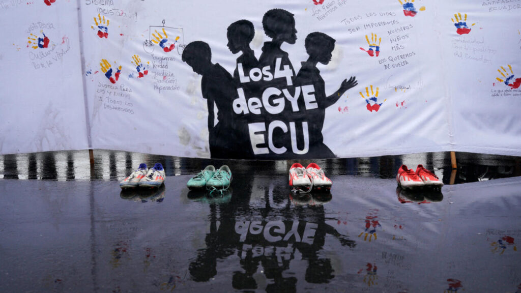 VICEPRESIDENTA DE ECUADOR PIDE NO DAR TREGUA HASTA CASTIGAR ASESINATO ATROZ DE CUATRO NIÑOS