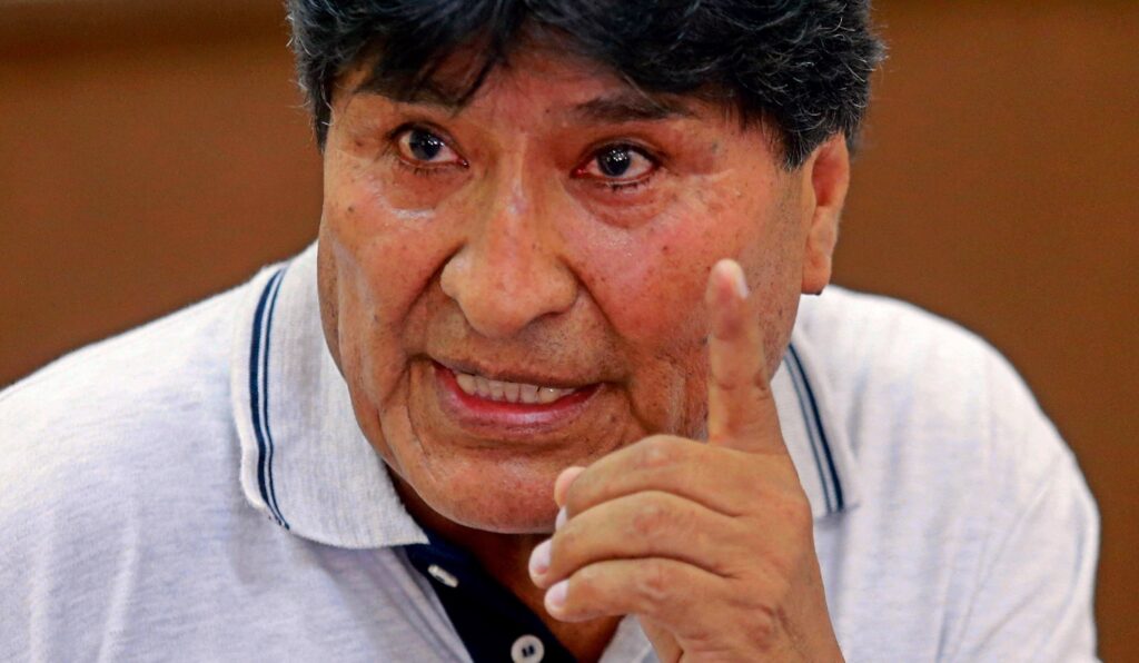JUSTICIA BOLIVIANA RESUELVE PETICIÓN DE DETENCIÓN PREVENTIVA POR SEIS MESES DE EVO MORALES
