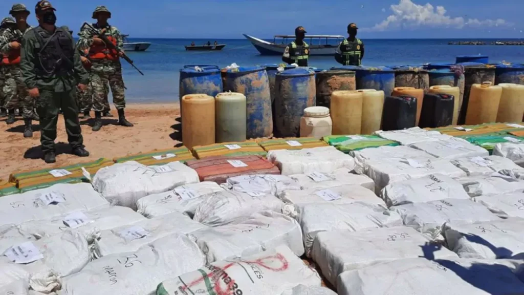 LA FUERZA ARMADA DE VENEZUELA INCAUTA CINCO MIL KILOS DE MARIHUANA EN EL SUR DEL PAÍS