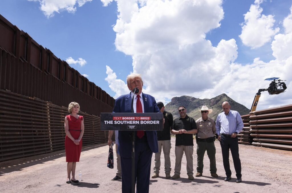 TRUMP PROMETE ACTUAR "CON RAPIDEZ Y FUERZA HISTÓRICAS CONTRA MIGRACIÓN ILEGAL"