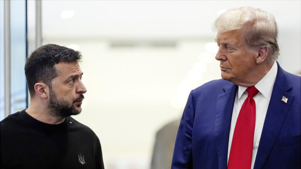 TRUMP HABLA CON ZELENSKI TRAS DIÁLOGO CON PUTIN, DICE KIEV