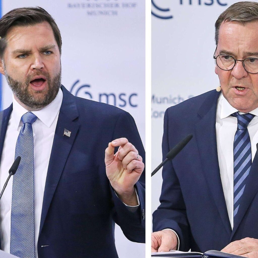 MINISTRO ALEMÁN RESPONDE A CRÍTICAS DE VANCE SOBRE ESTADO DE LA DEMOCRACIA EUROPEA