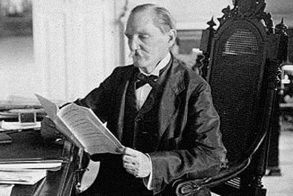 En la foto se ve al primer presidente de Cuba, Tomás Estrada Palma