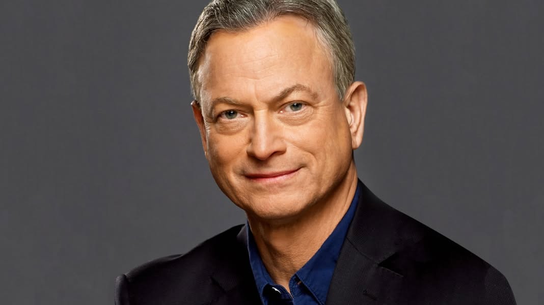 En la foto aparece el actor estadounidense Gary Sinice