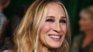 En la foto se ve a la actriz Sarh Jessica Parker