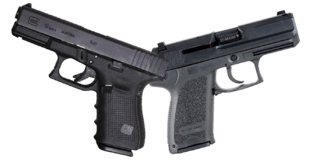 En la foto se observan pistolas españolas