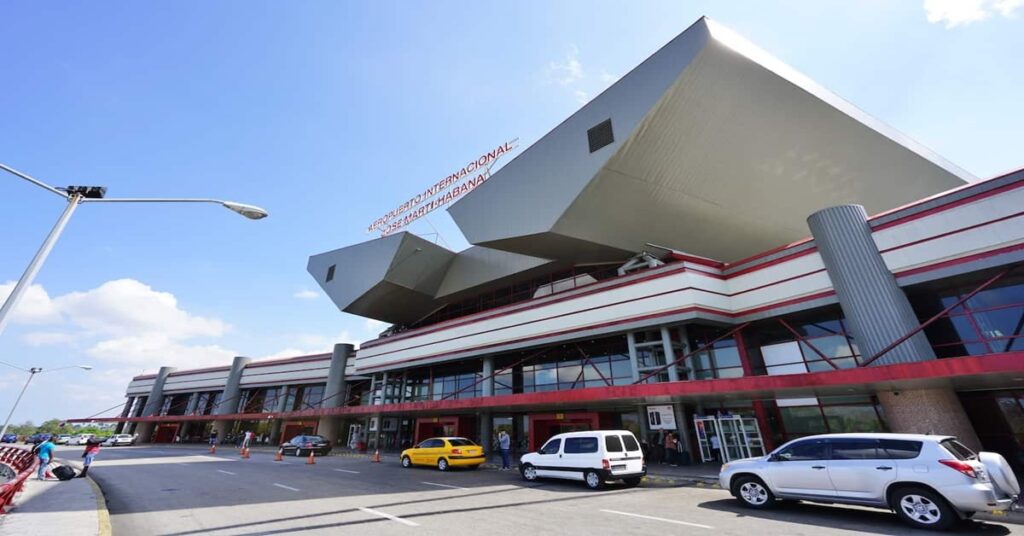 En la foto, el aeropuerto José martí, de La Habana