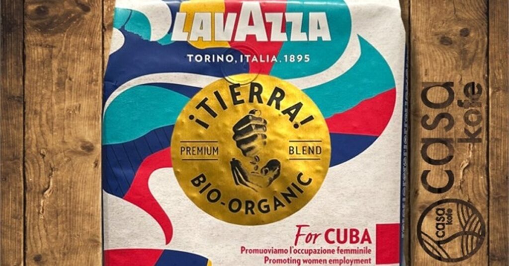 En la foto un café italiano elaborado a partir de café cubano