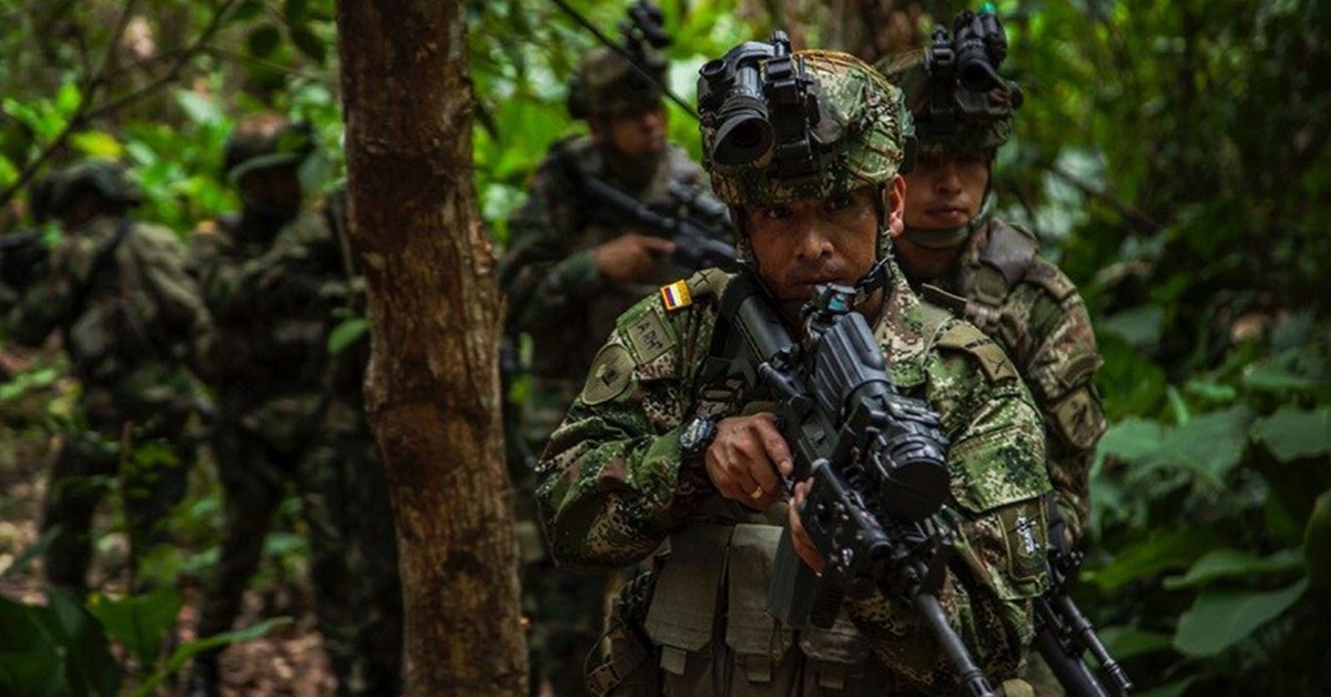 En la imagen una unidad del Ejército de Colombia
