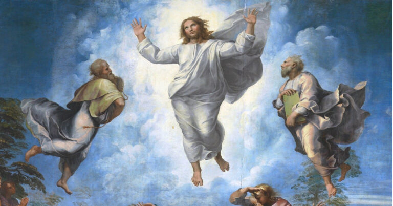 En la foto una imagen religiosa