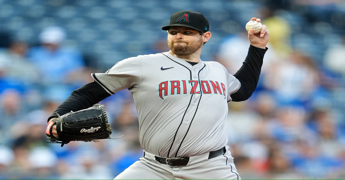 En la foto, el lanzador zurdo Jordan Montgomery, de Arizona