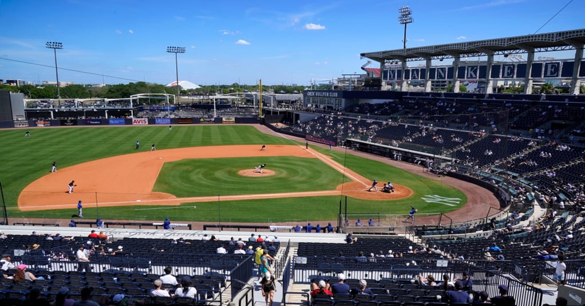 En la foto, el nuevo estadio de los Rays de Tampa Bay