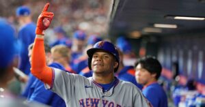 En la foto, el dominicano Juan Soto, jugador de los Mets de Nueva York