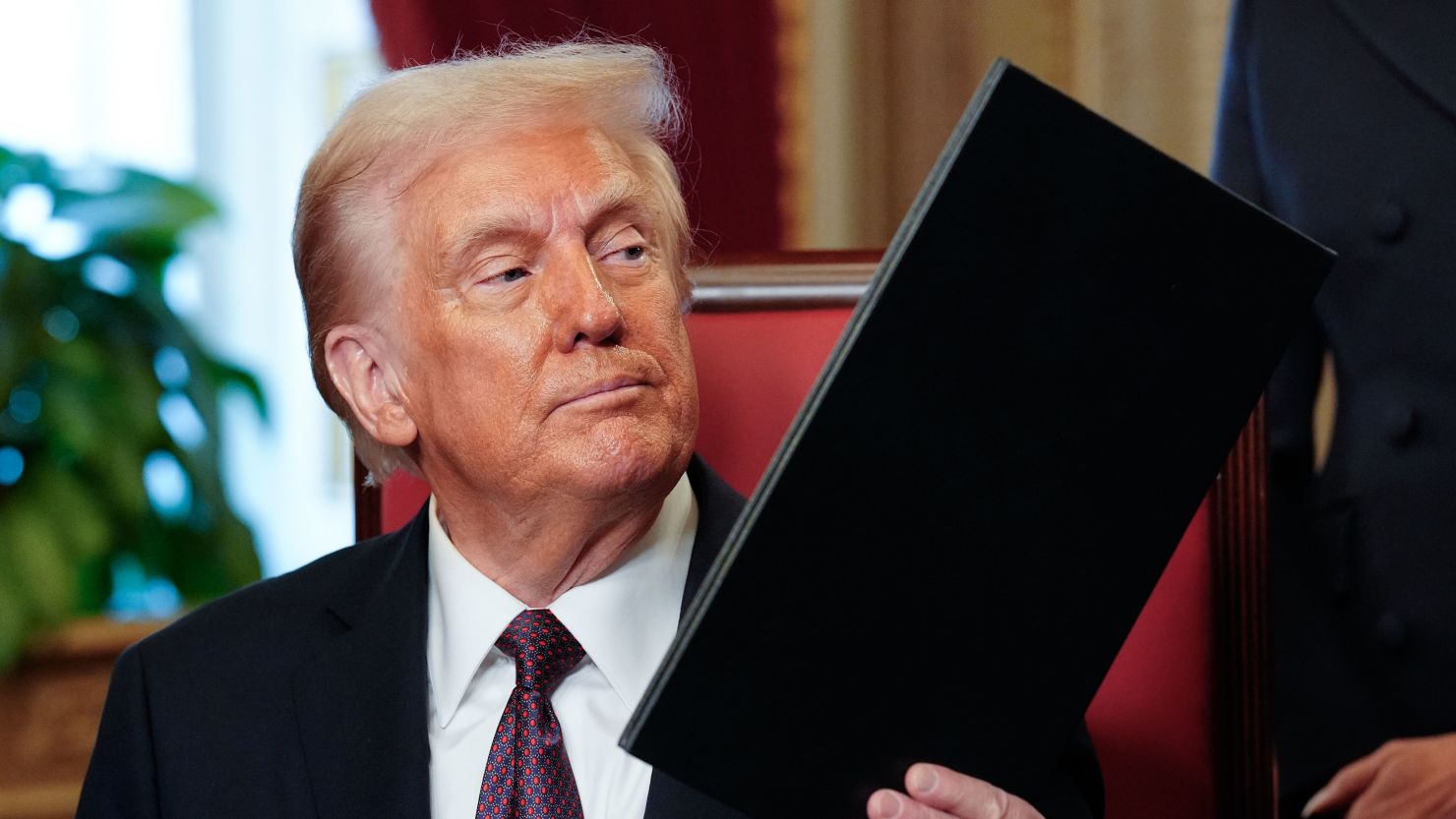 En la foto, el presidente de EEUU, Donald Trump