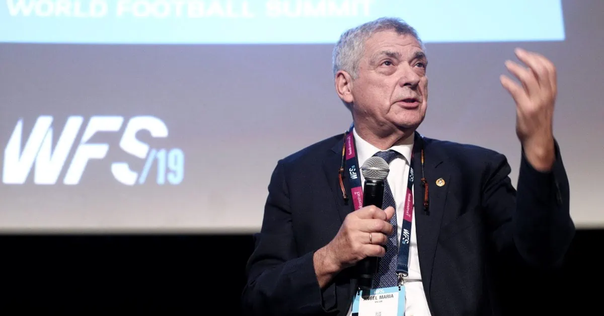 En la foto, el expresidente de la Real Federación Española de Fútbol Angel María Villar