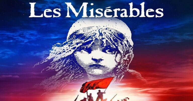 En la foto, la Portada de Los Miserables, de Víctor Hugo