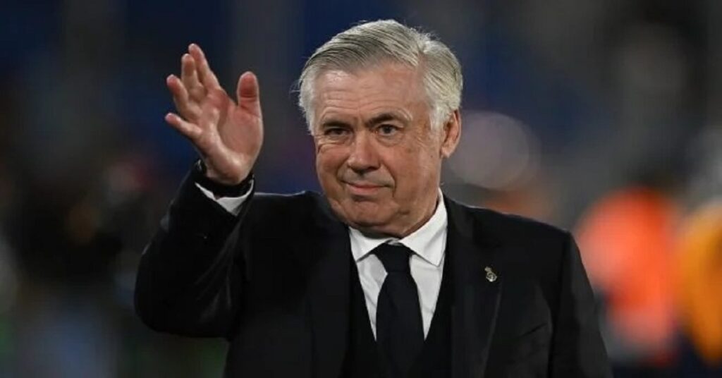 En la foto, el entrenador del Real Madrid, Carlo Ancelotti