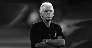 En la foto, el entrenador holandés Leoo Beenhakker
