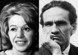 En la foto, César Vallejo y su esposa, Georgette