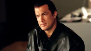 En la foto, el actor estadounidense Steven Seagal
