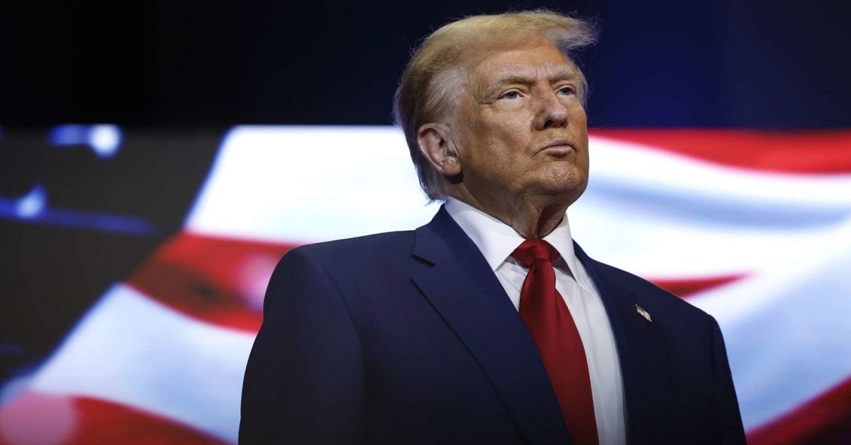 En la foto, el presidente de Estados Unidos, Donald Trump