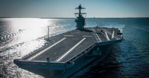 En la foto, el futuro portaviones Doris Miller