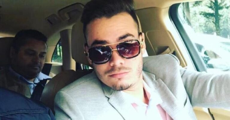 En la foto, Sandro Castro, el nieto de Fidel Castro