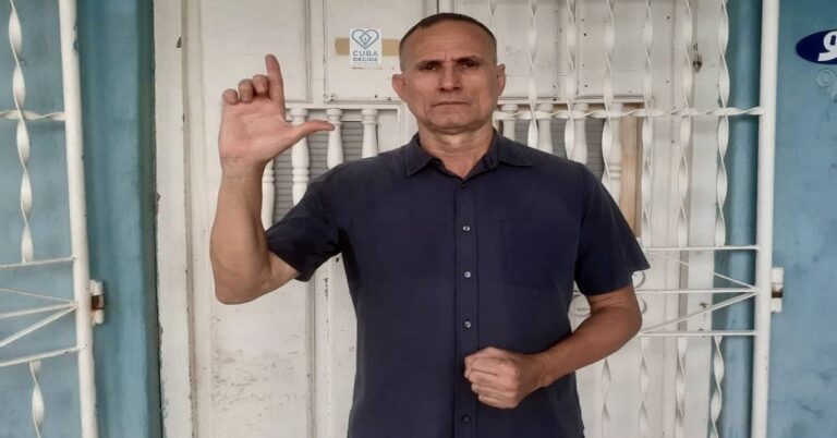 En la foto, José Daniel Ferrer, líder de la Unión Patriótica de Cuba