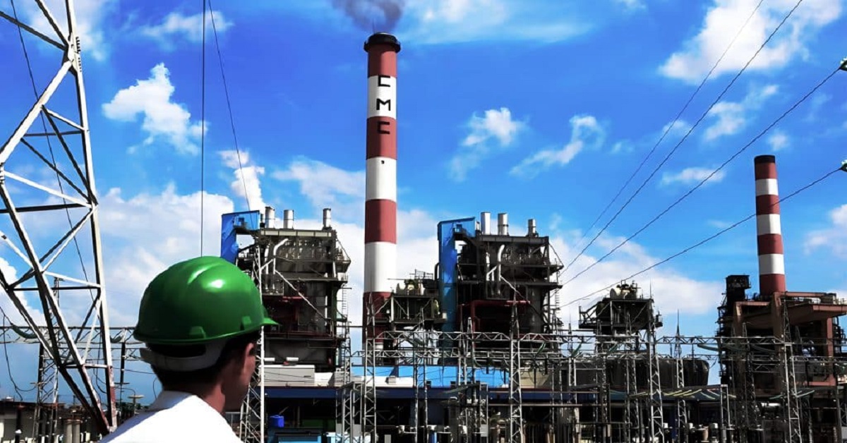 En la foto, una termoeléctrica en Cuba