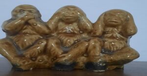 En la foto, una figura de cerámica habitual en algunos hogares cubanos