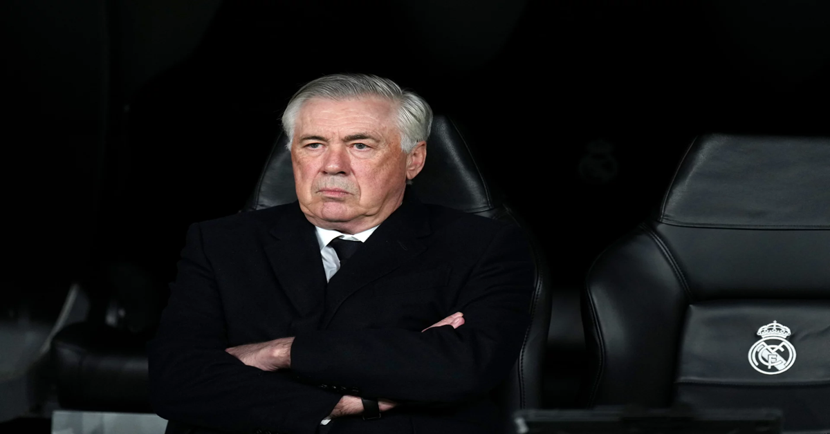 En la foto, el entrenador del Real Madrid, Carlo Ancelotti