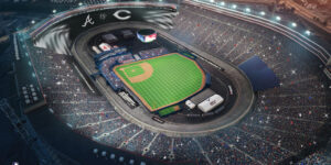 En la foto, el Bristol Motor Speedway