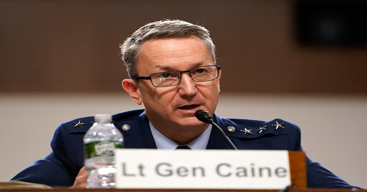 En la foto, el general retirado Dan Caine, nuevo jefe del Estado Mayor Conjunto de EEUU