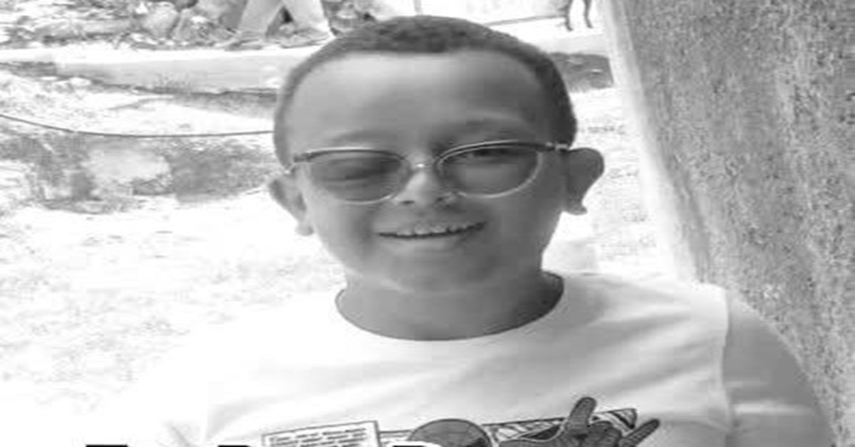 En la foto, el niño Damir