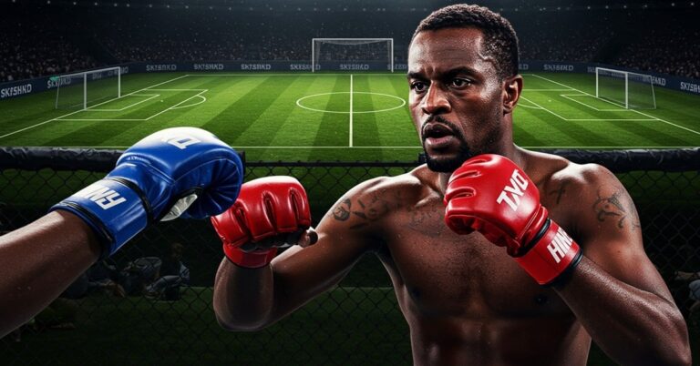 En la foto, el exfutbolista frances Patrice Evra