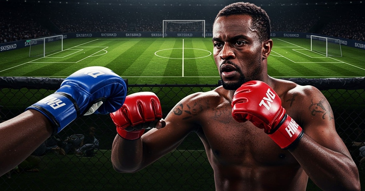 En la foto, el exfutbolista frances Patrice Evra